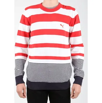 Pánský svetr Puma Pruhovaný svetr s plachtou 554124-01 L