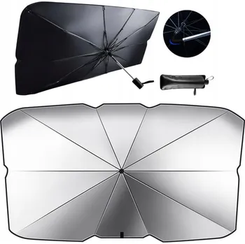 Zimní clona Camerazar Slunečník do auta 65x125 cm ochrana před sluncem a horkem