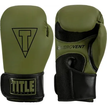 Boxerské rukavice Title Boxerské rukavice Vegan Fitness- zelené - VGFBG-GNBK Velikosti: 14 oz