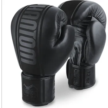 Boxerské rukavice PHANTOM Boxerské rukavice "MT-Pro" - černo/černé - PHBG2060 Velikosti: 12 oz