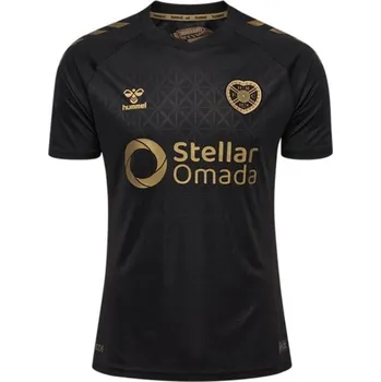 Chlapecké tričko Hummel Hearts Third Shirt 2025 2026 Juniors Black/Gold 7-8 let