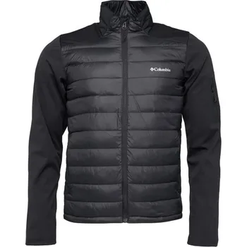 Pánská softshellová bunda Softshellová bunda Columbia TECH HYBRID SOFTSHELL L Černá, Bílá