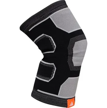 Ortéza na koleno adidas KNEE SUPPORT XL Černá, Šedá