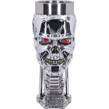 Jídelní židle Číše z Terminator - 2 - T-800 Head - Žádný - stríbrná