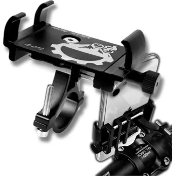 Univerzální Držák Telefonu na Řídítka Jízdního Kola, Hliníková Slitina, Pro Telefony 3,5-6,5 palce