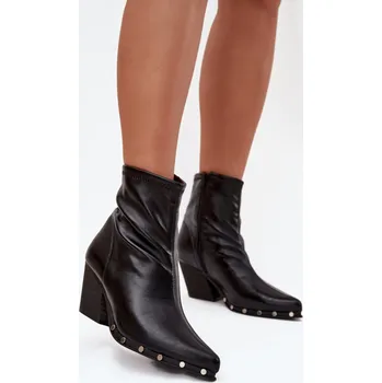 Dámská zimní obuv Boty na podpatku model 217499 Step in style 39