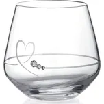 Diamante Romance svícen s kamínky…