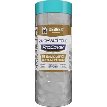 Fólie zakrývací DEBBEX Procover s textilní páskou 20x2,1m