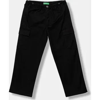 Dětské kalhoty United Colors of Benetton černá barva, 4XZXCF04I 4XZXCF04I.G.seasonal 99X, vel. 120