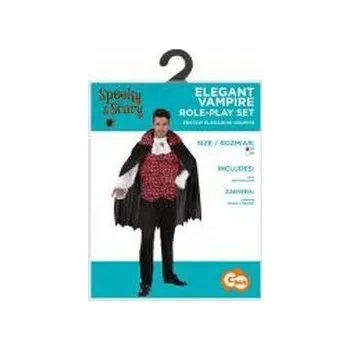 Karnevalový kostým Strój dla dorosłych Elegancki Wampir rozm. 52