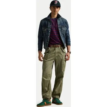 Oblečení a móda Polo Ralph Lauren T-Shirt 710803479032 Červená Custom Slim Fit S