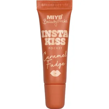 Péče o rty Miyo Instc Kiss balzám na rty caramel fudge, 12 ml