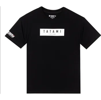 Pánské tričko Tričko TATAMI Fightwear Athlete - černé - TATAMI_ATHLETE_BLK Velikosti: XL