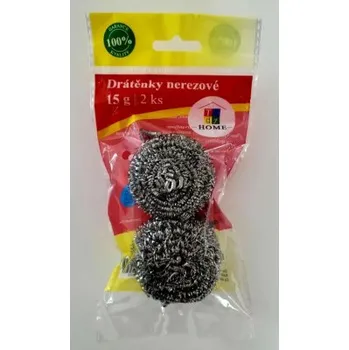 Drátěnka Tidy Home drátěnka nerezová 15 g, 2 ks