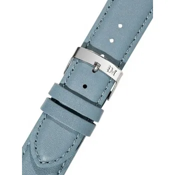 Řemínek na hodinky Kožený řemínek Morellato Grafic 0969087.093 M, šedý - 14 mm