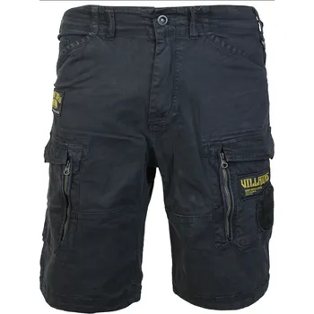 Yakuza Premium Pánské šortky 3453 Cargo - černé - 3453_BLK Velikosti: M