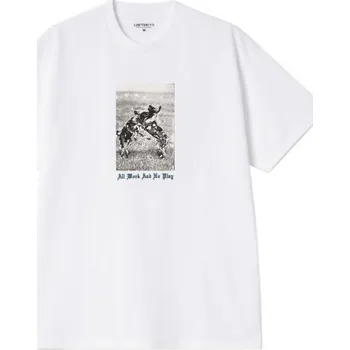 TRIKO CARHARTT WIP No Play S/S - bílá - S + při osobním odběru 1 131 Kč