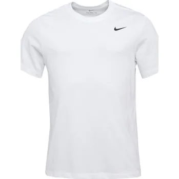 Pánské oblečení Pánské tréninkové tričko Nike DRI-FIT S Bílá, Černá