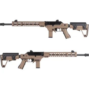 Airsoftová zbraň Vorsk Airsoftová plynová puška VMP-2MD GBB (1.75J/430FPS|Semi-Only) - černá/TAN