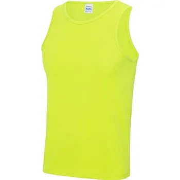 Pánské tílko Just Cool Sportovní nátělník Neoteric se zaobleným zadním lemem Barva: Žlutá, Velikost: L JC007