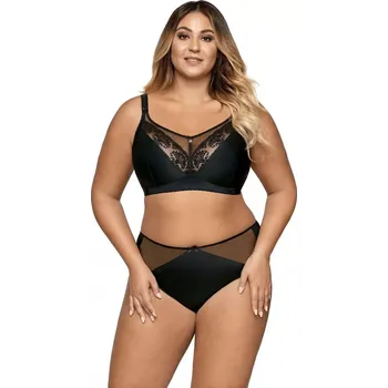 Podprsenka Měkká dámská podprsenka soft bez kostic Ava 1691/1 béžová 105C