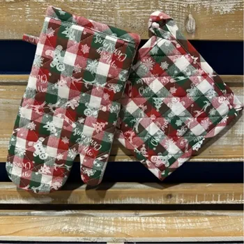 Chňapka Chňapka a podložka kuchyňská, VÁNOCE PERNÍČEK