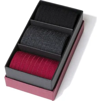 Pánské oblečení Boxy 3 páry - pánské vlněné ponožky 175 MIX3 44-46