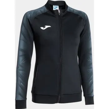Dámská mikina Dámská sportovní mikina JOMA ELITE XI FULL ZIP SWEATSHIRT BLACK ANTHRACITE Velikost: L, Barva: BLACK-ANTHRACITE