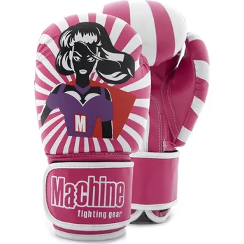 Boxerské rukavice Boxerské rukavice Machine Super Woman - růžové - BOX_SUPER_WOM Velikosti: 12 oz
