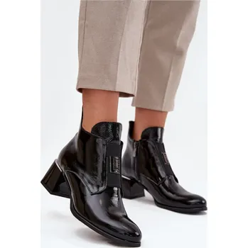 Dámská zimní obuv Boty na podpatku model 216971 Step in style 37