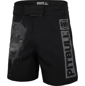 Pánské kraťasy PitBull West Coast Pánské šortky Grappling Born in 1989 - černé - PWC_NEWBORNIN_BLK Velikosti: L
