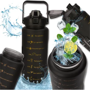 Láhev Camerazar 2000ml BPA FREE TRESSARI sportovní láhev na vodu s odolným PC materiálem pro aktivní životní styl