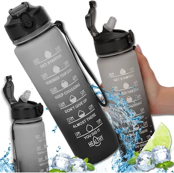 Láhev Camerazar TRESSARI 1000ml BPA Free sportovní láhev na vodu z pevného Tritanu pro aktivní životní styl