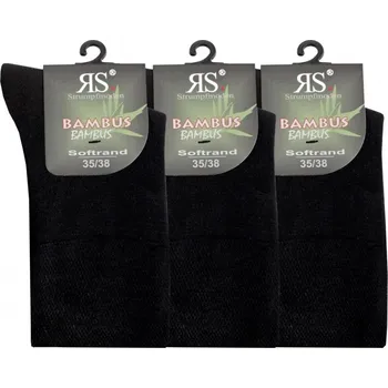 Pánské ponožky Klasické bambusové ponožky RS 43-46 černá