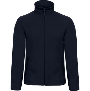 Pánská mikina Mikina pánská B&C Micro Fleece - navy, 4XL