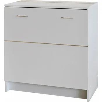 Šatní skříň Skříň IDEA nábytek 80 x 88 x 43 cm bílá