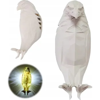 Nástěnné svítidlo LED nástěnné svítidlo EAGLE, dekorativní lampa do domu, 23 cm, bílá