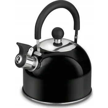 Konvice na čaj Tradiční ocelová Konvice Tadar 2 l černá