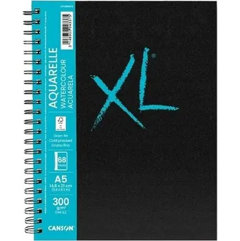 Blok pro akvarel Canson A5, 34 ks