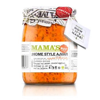 Omáčka Mamas Ajvar ostrý 550 g