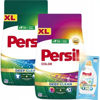 Prací prášek Persil Deep Clean Prací Prášek Regular na Barevné i Bílé Prádlo 2x2,75kg (100 praní) +