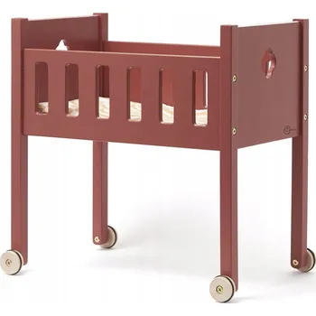 Doplněk pro panenku Kid's Concept - Postýlka pro panenky červená CARL LARSSON