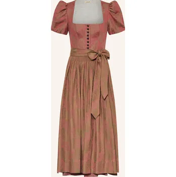 Dámská halenka Gottseidank Dámský Dirndl Laura, fuchsiová / olivová, 38