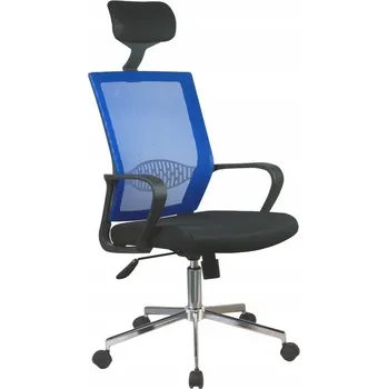 Otočné křeslo Akord modré