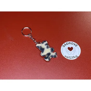 HandMade by VeJa Přívěšek na klíče - chlupatý medvěd