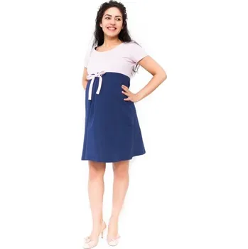 Dámská móda Be MaaMaa Těhotenské šaty Benita, vel. XL, Velikosti těh. moda XL (42)