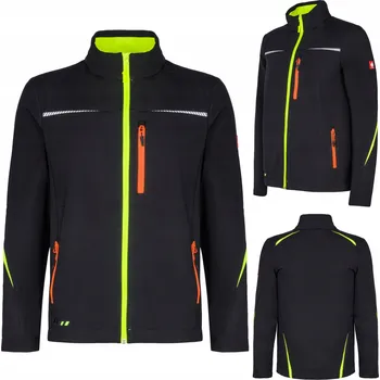 Pánská softshellová bunda Pánská softshellová bunda Engelbert Strauss motion 2020 větruvzdorná 65512 XL