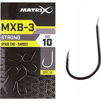 Rybářský háček Háčky na vodu, plovoucí háčky, s návazcem, s protihrotem Matrix GHK160 10 ks