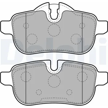 Brzdová destička Brzdové destičky DELPHI LP2163