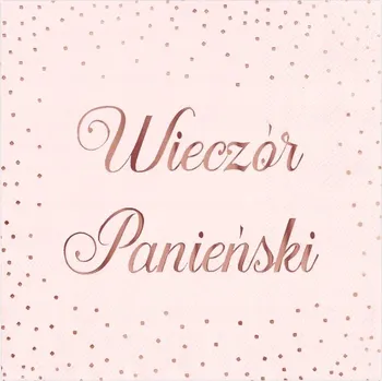 Papírový ubrousek Ubrousky PartyPal pro rozlučku se svobodou 33 cm, 10 ks